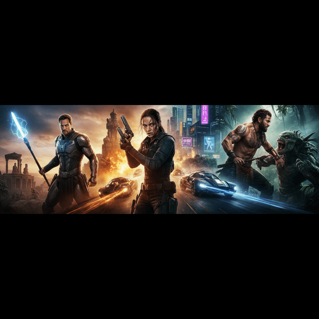 アクション映画 海外 おすすめ2024年版:神話と復讐が交錯する傑作選
